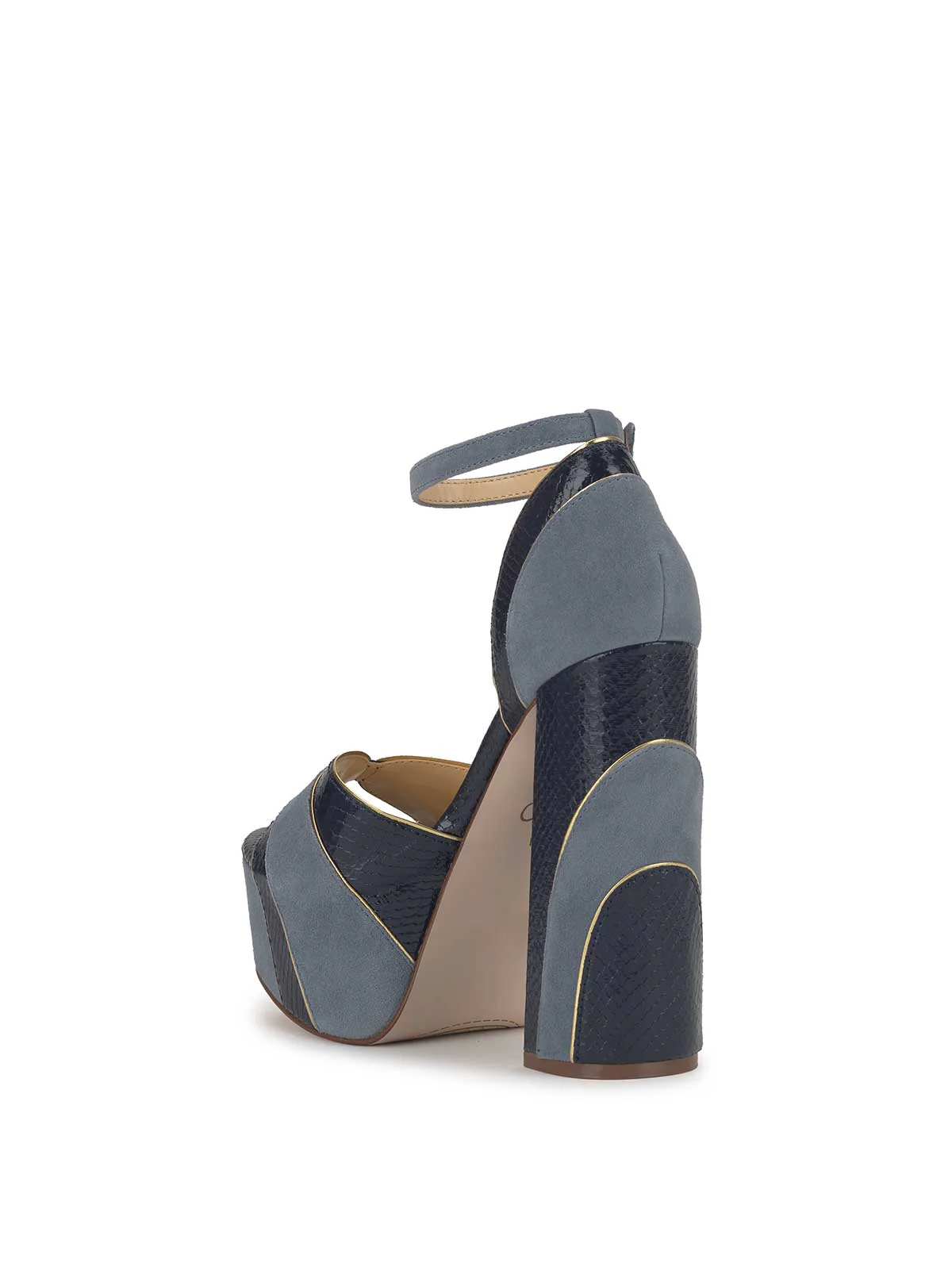 Avele Platform in Ash Blue & Dark Knight - Image 3