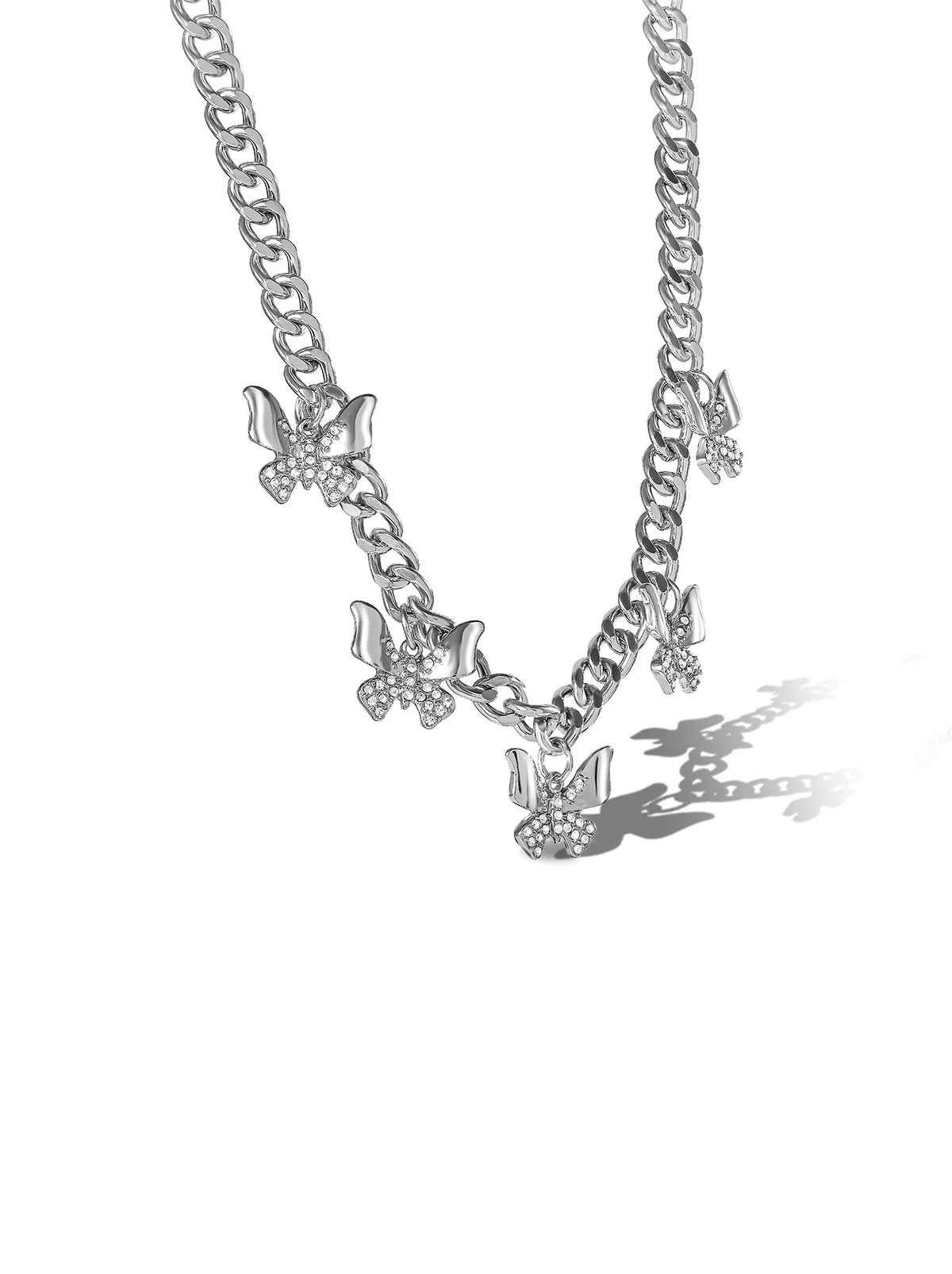 Butterfly Charm Necklace - Image 2