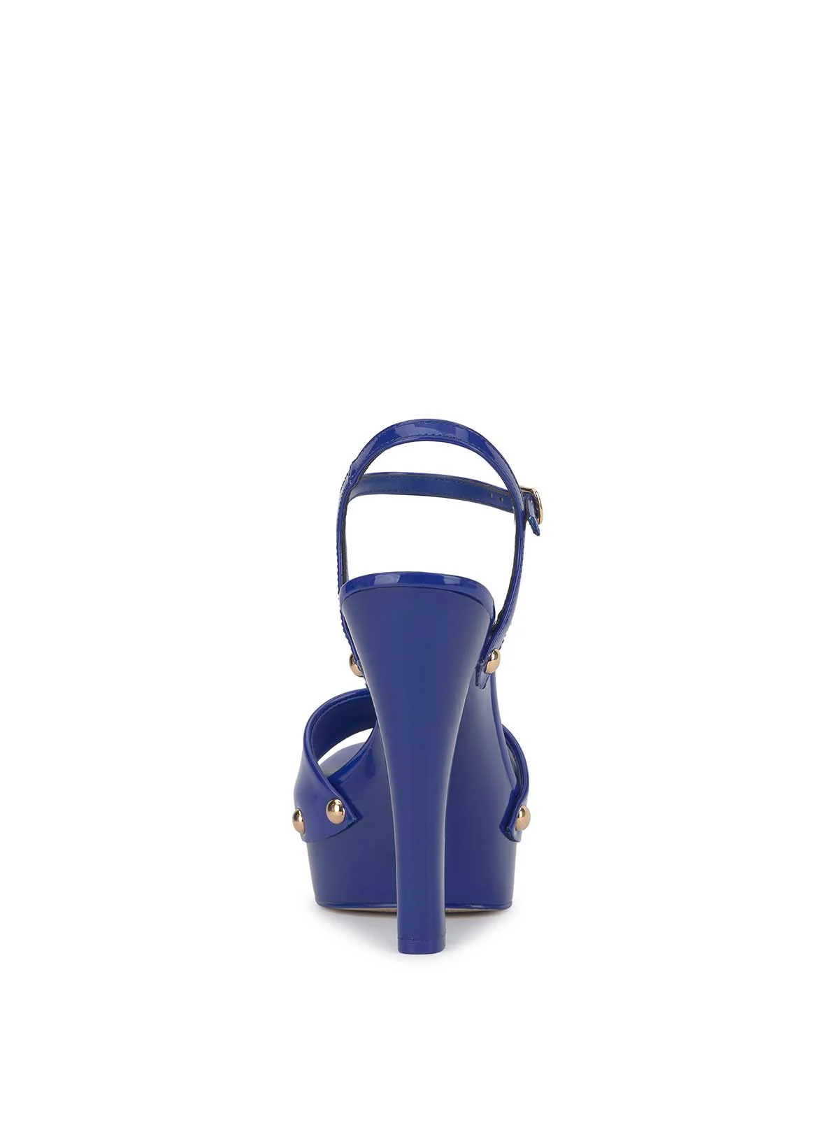 Calenta Studded Platform in Blue Royale - Image 5