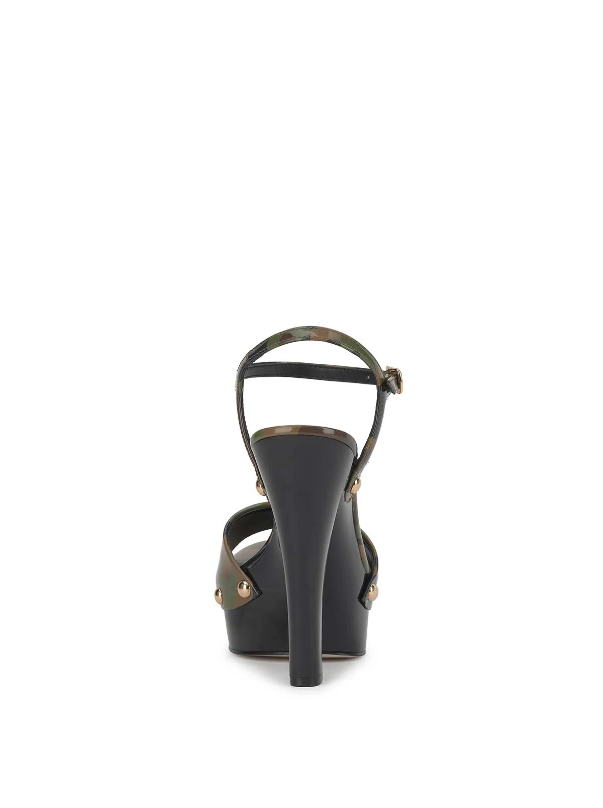 Calenta Studded Platform in Forest Camo - Image 5