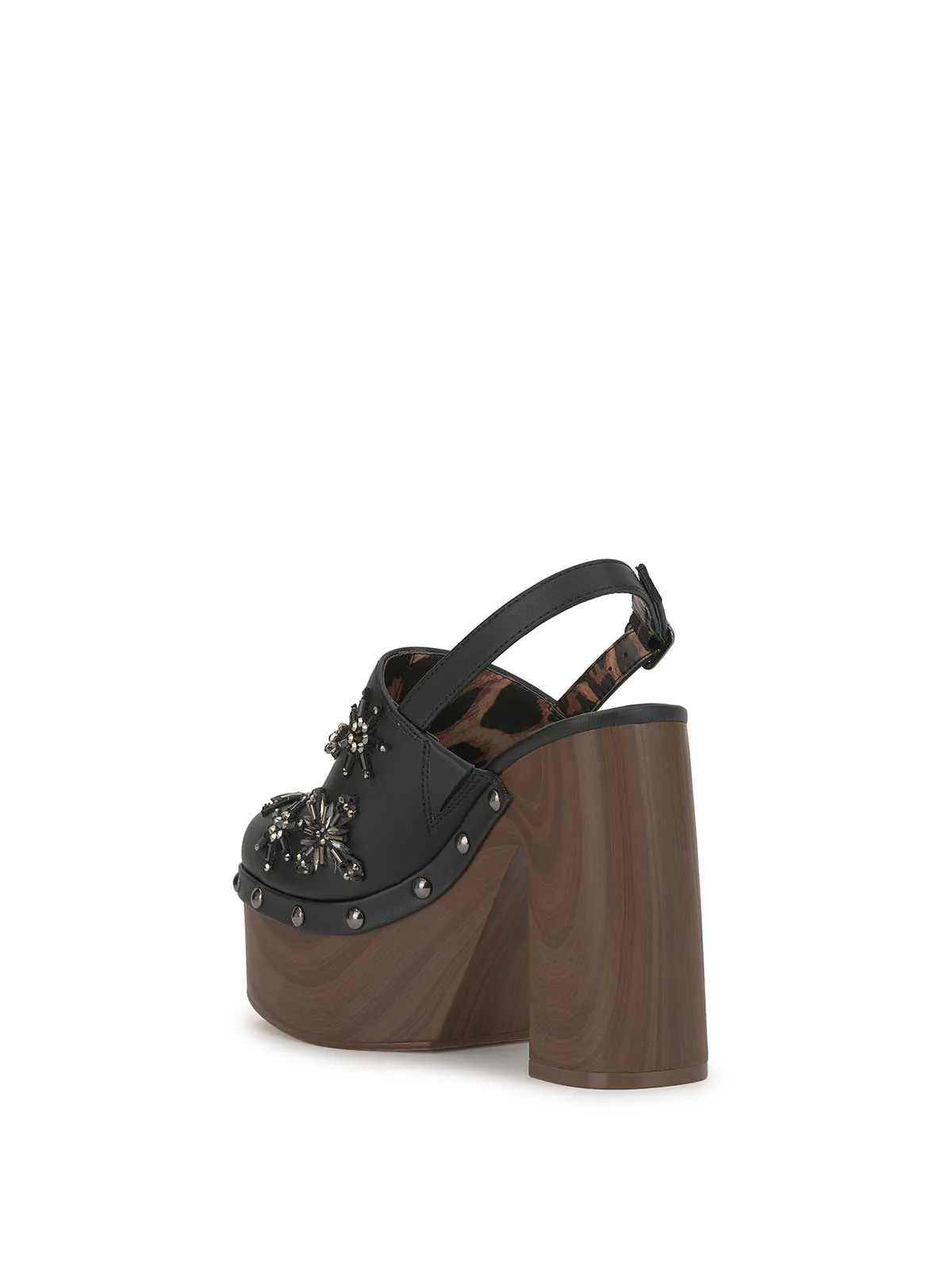 Cazea Platform in Jeweled Black - Image 2