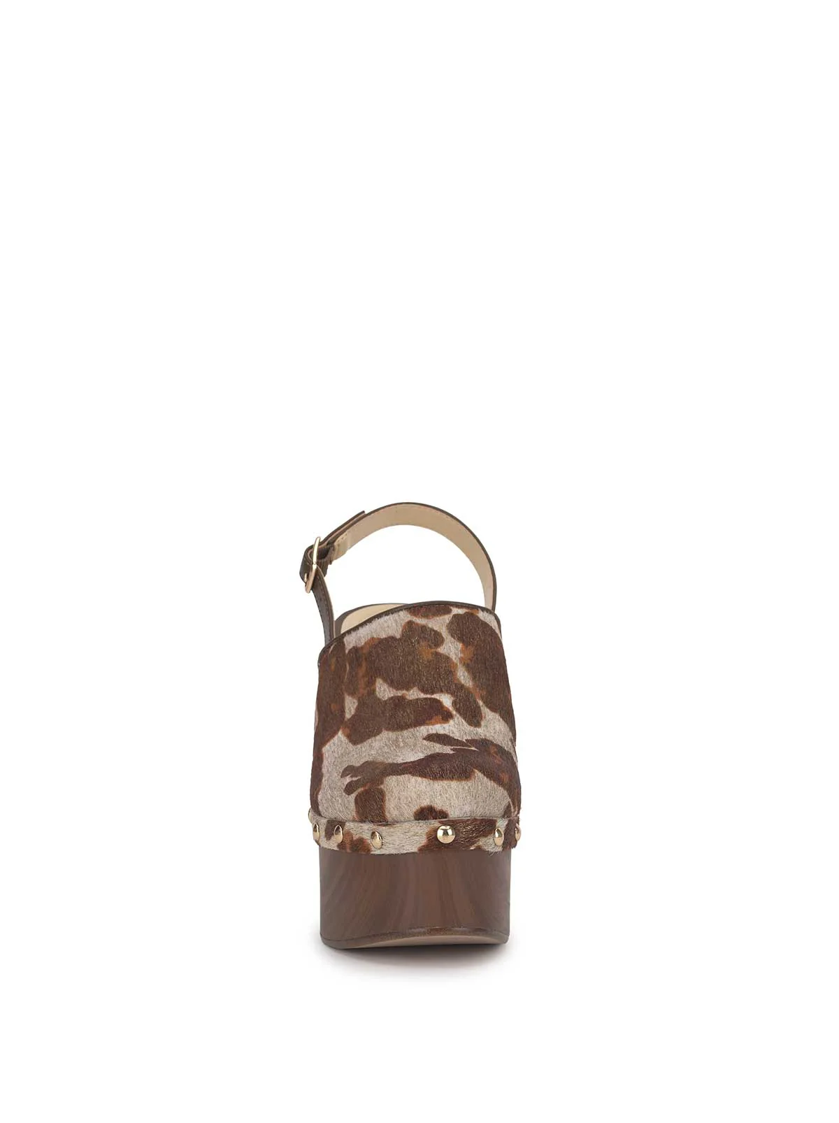 Cazea Platform in Cow Print - Image 2