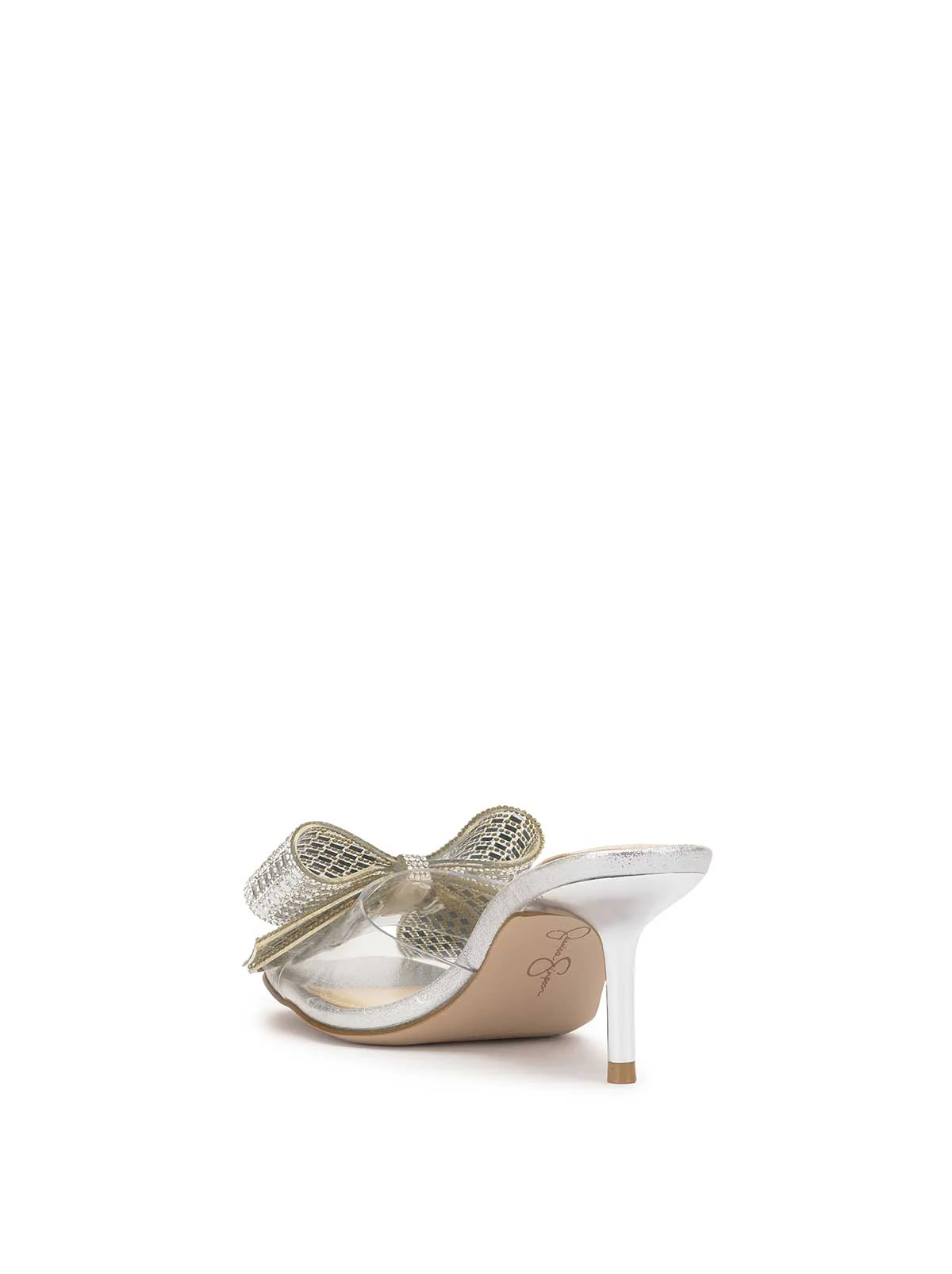 Celisha High Heel in Clear Embellished - Image 3