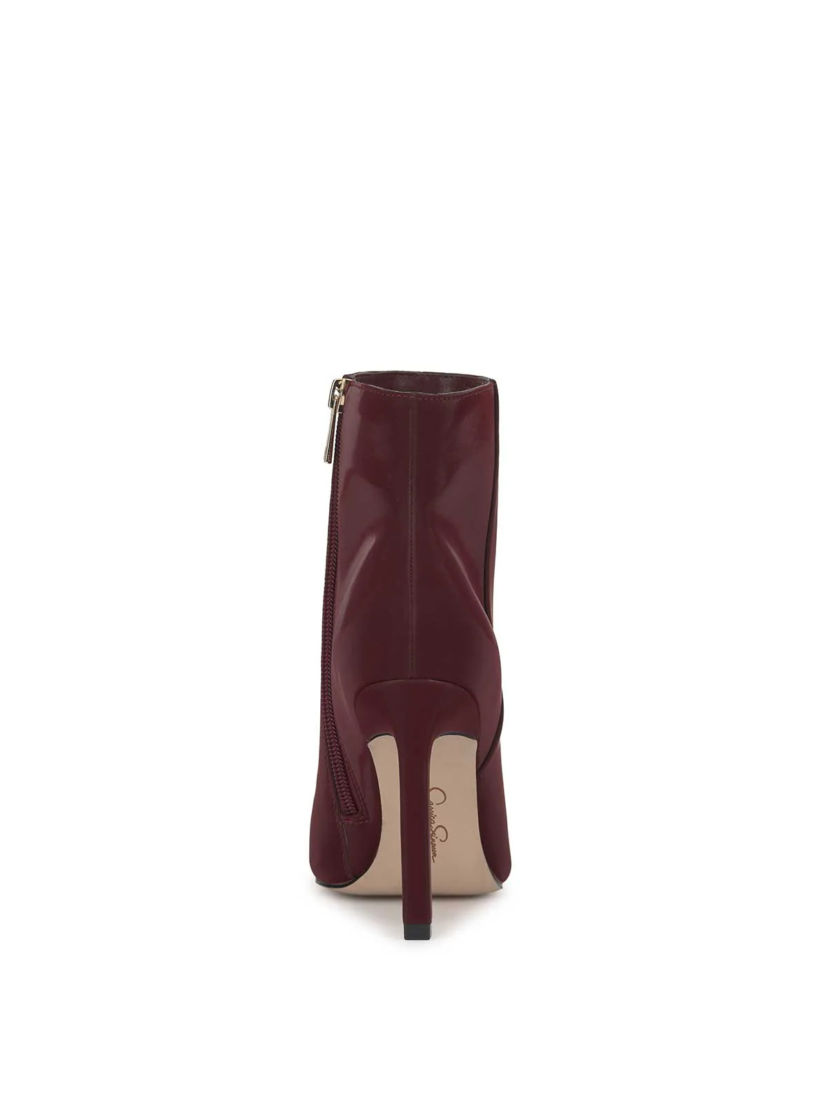 Debia High Heel Boot in Dark Cherry - Image 5