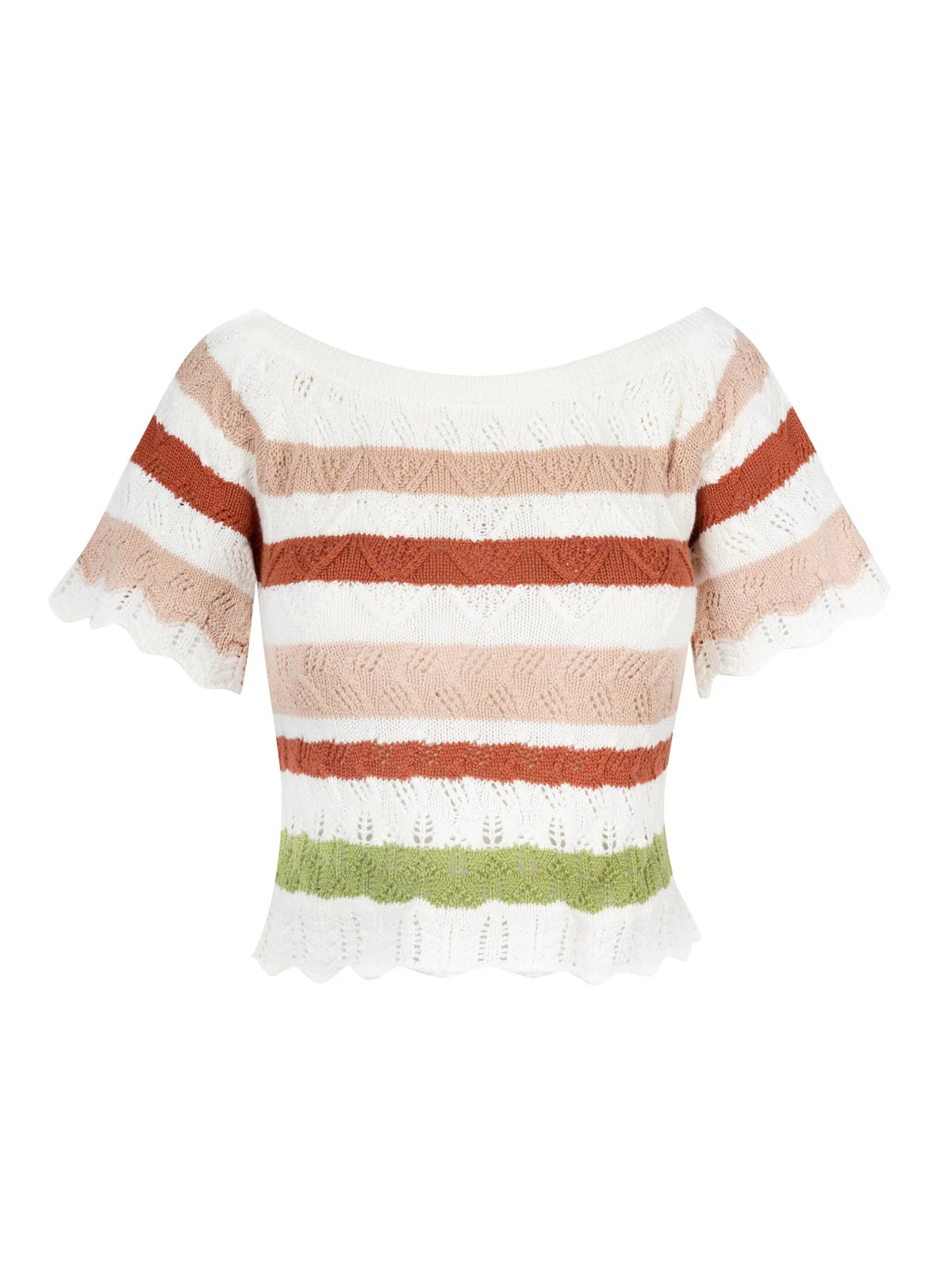 Edlyn Sweater in Gardenia Combo - Image 7