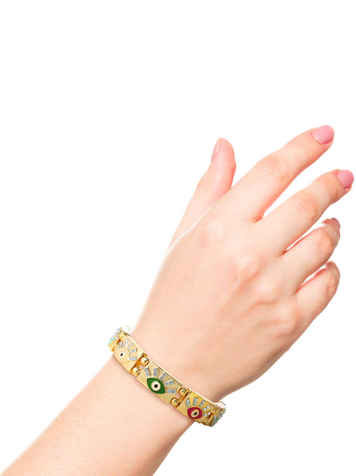 Evil Eye Stretch Bracelet - Image 2