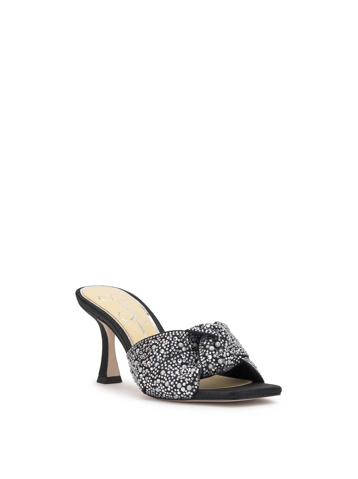 Evirra High Heel in Black Sparkle - Image 4