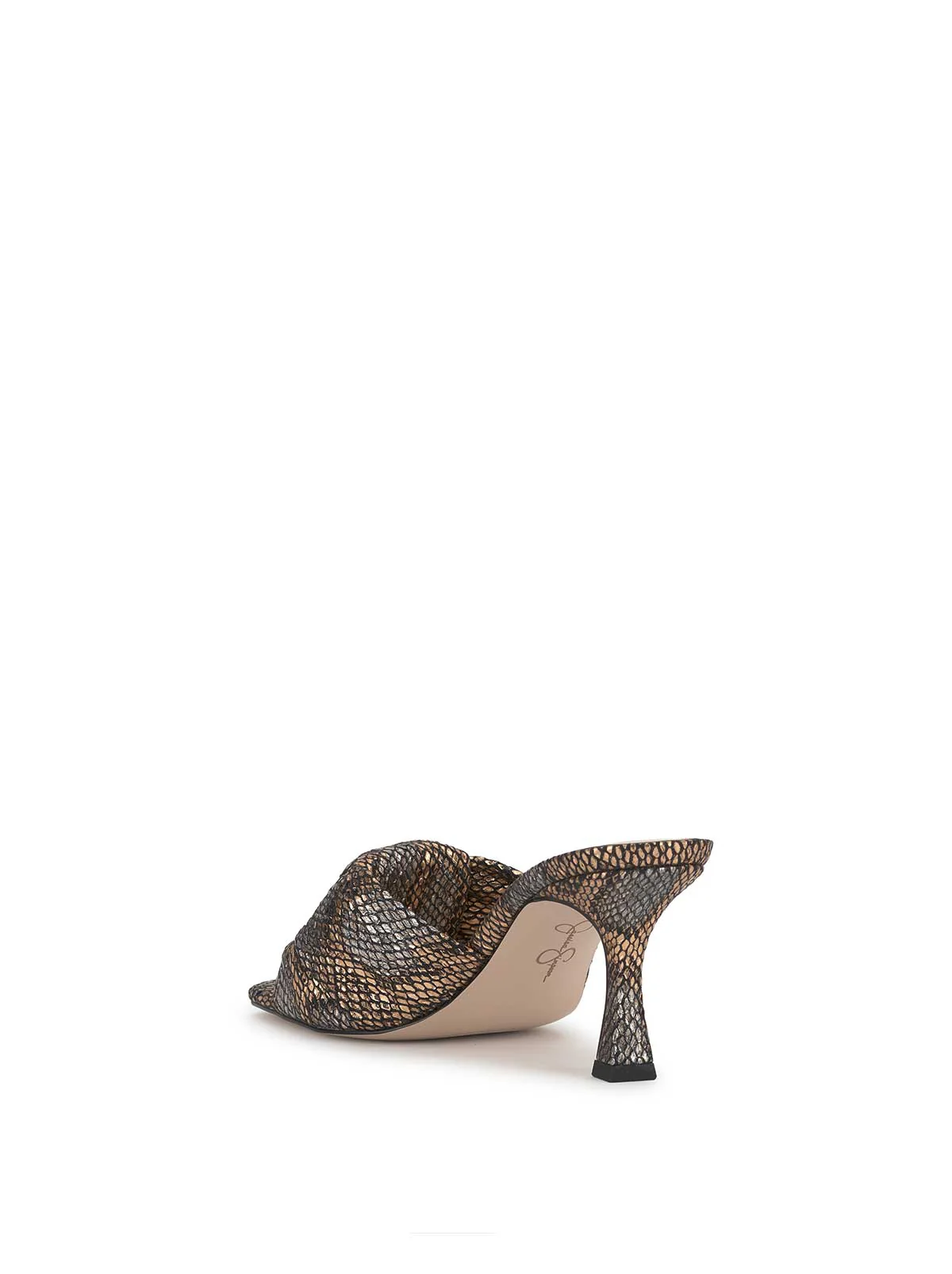 Evirra High Heel in Bronze Snake - Image 3