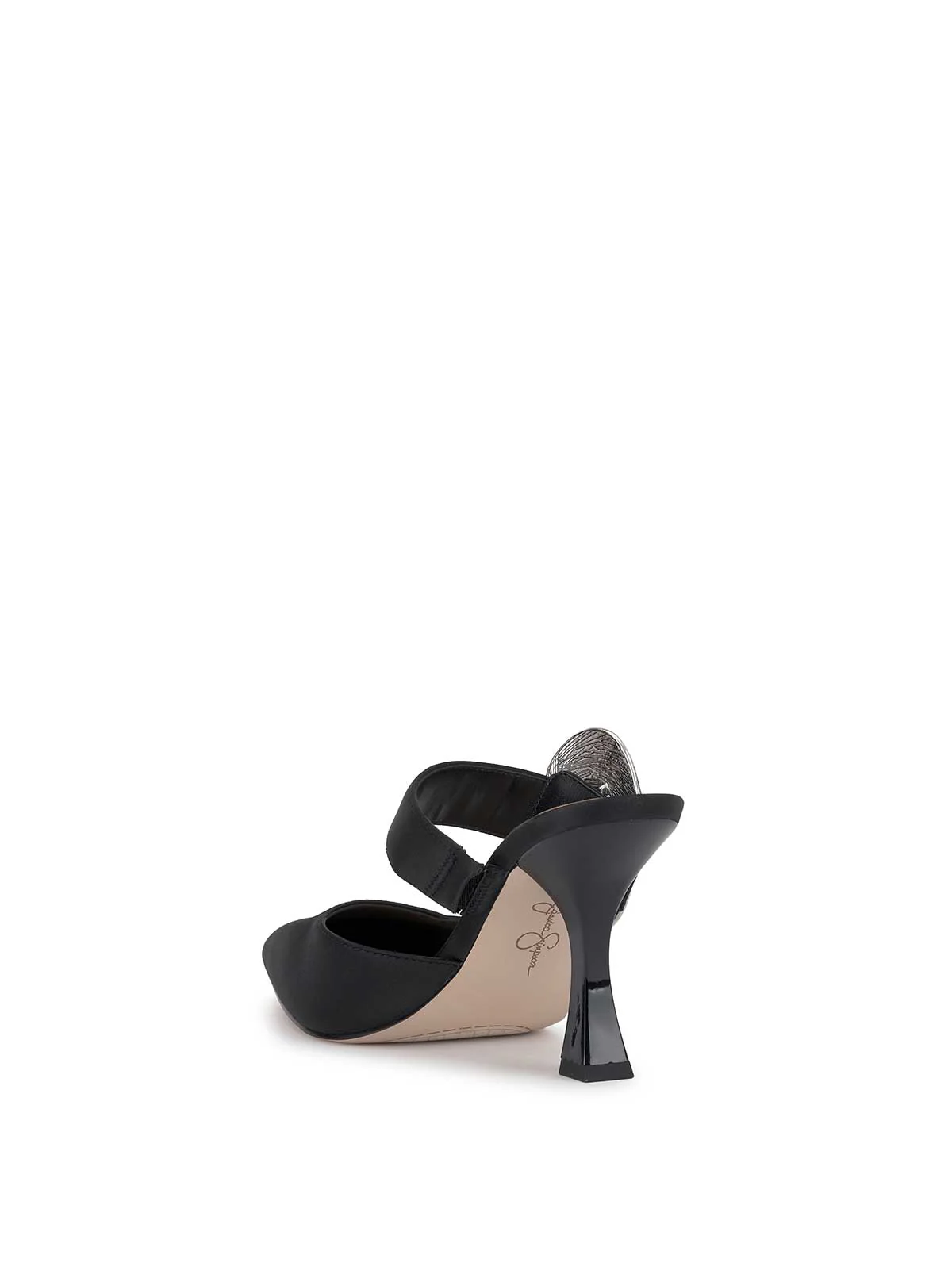 Favica High Heel in Black - Image 3