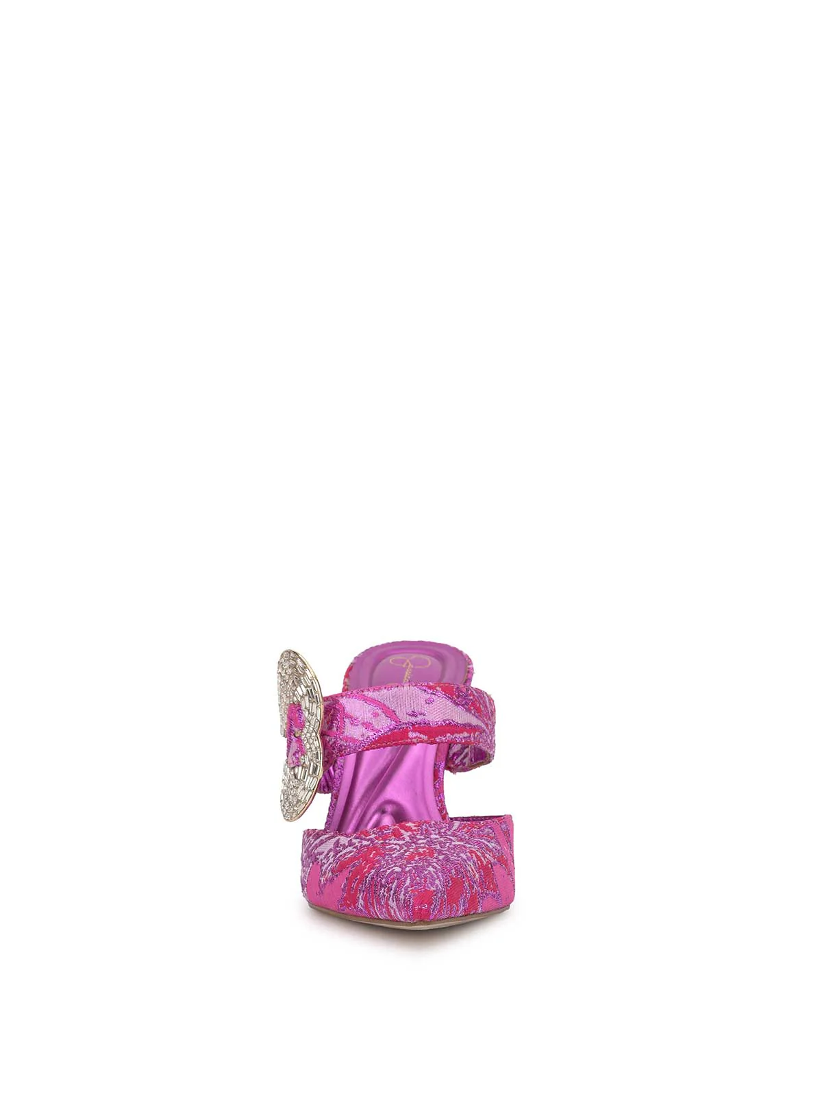 Favica High Heel in Pink & Red - Image 2