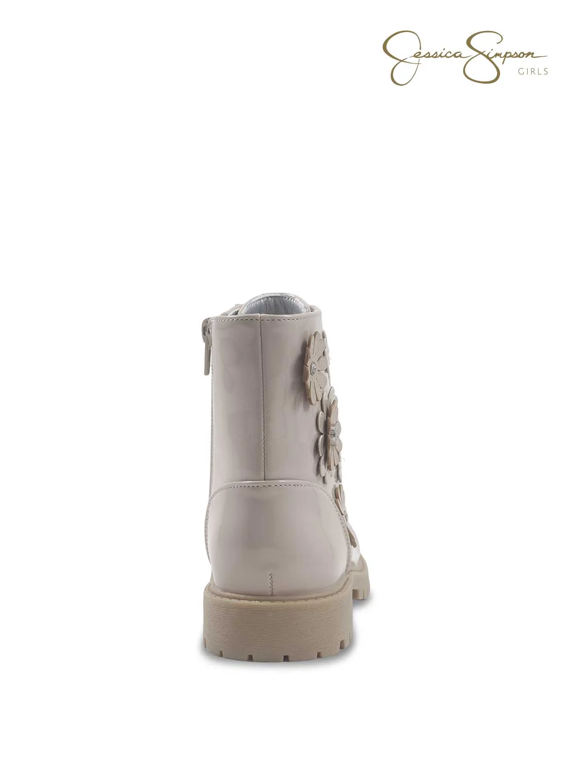 Girls Daria Shay Boot in Cream - Image 5