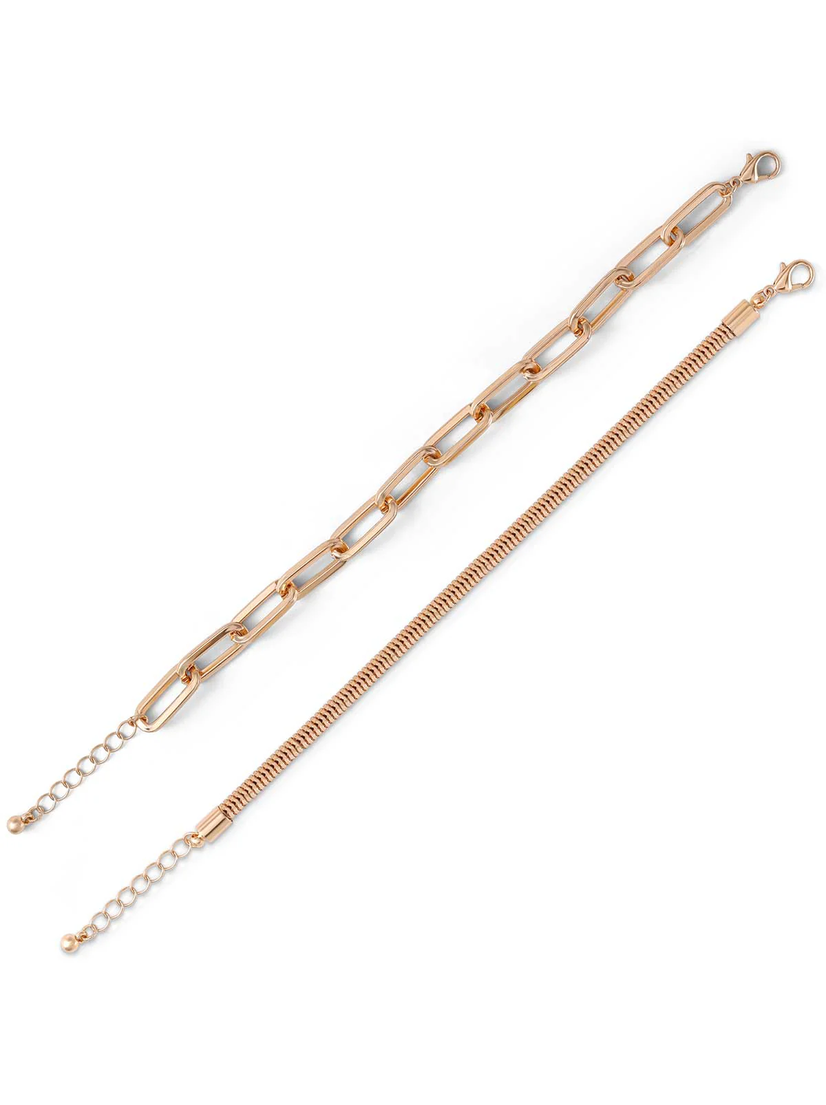 Gold Trio Bracelet Set - Image 2