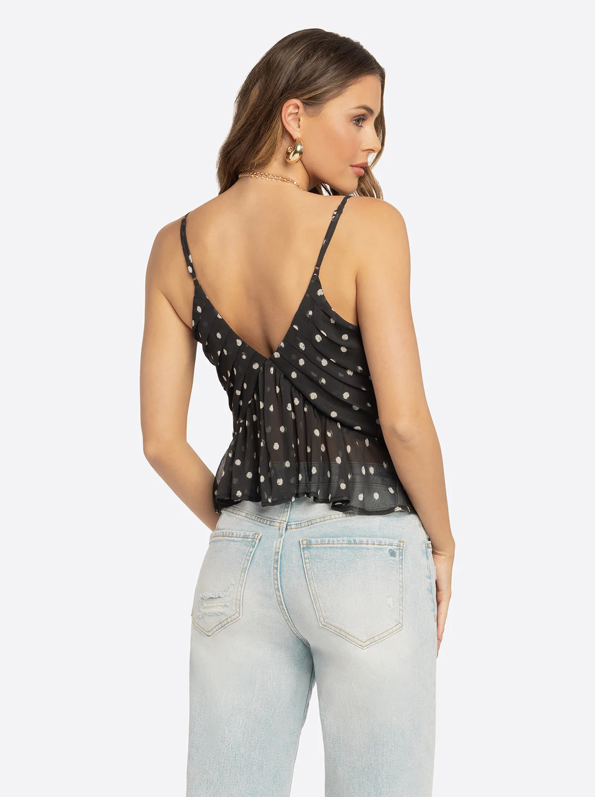 Jessica Simpson 2.0 Anais Cami in Tap Shoe-Polka Dot - Image 3