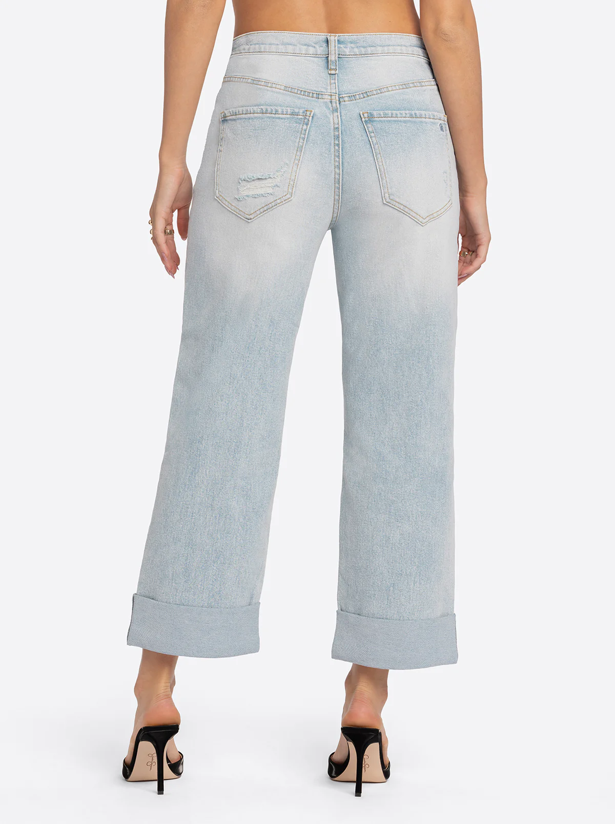 Jessica Simpson 2.0 Billie Relaxed Jean in Scripted - Image 3