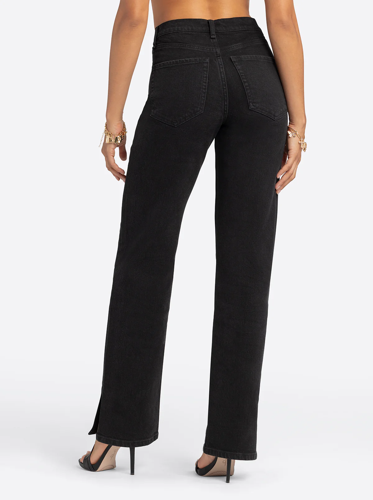 Jessica Simpson 2.0 Joan Stovepipe Jeans in Luminous - Image 3