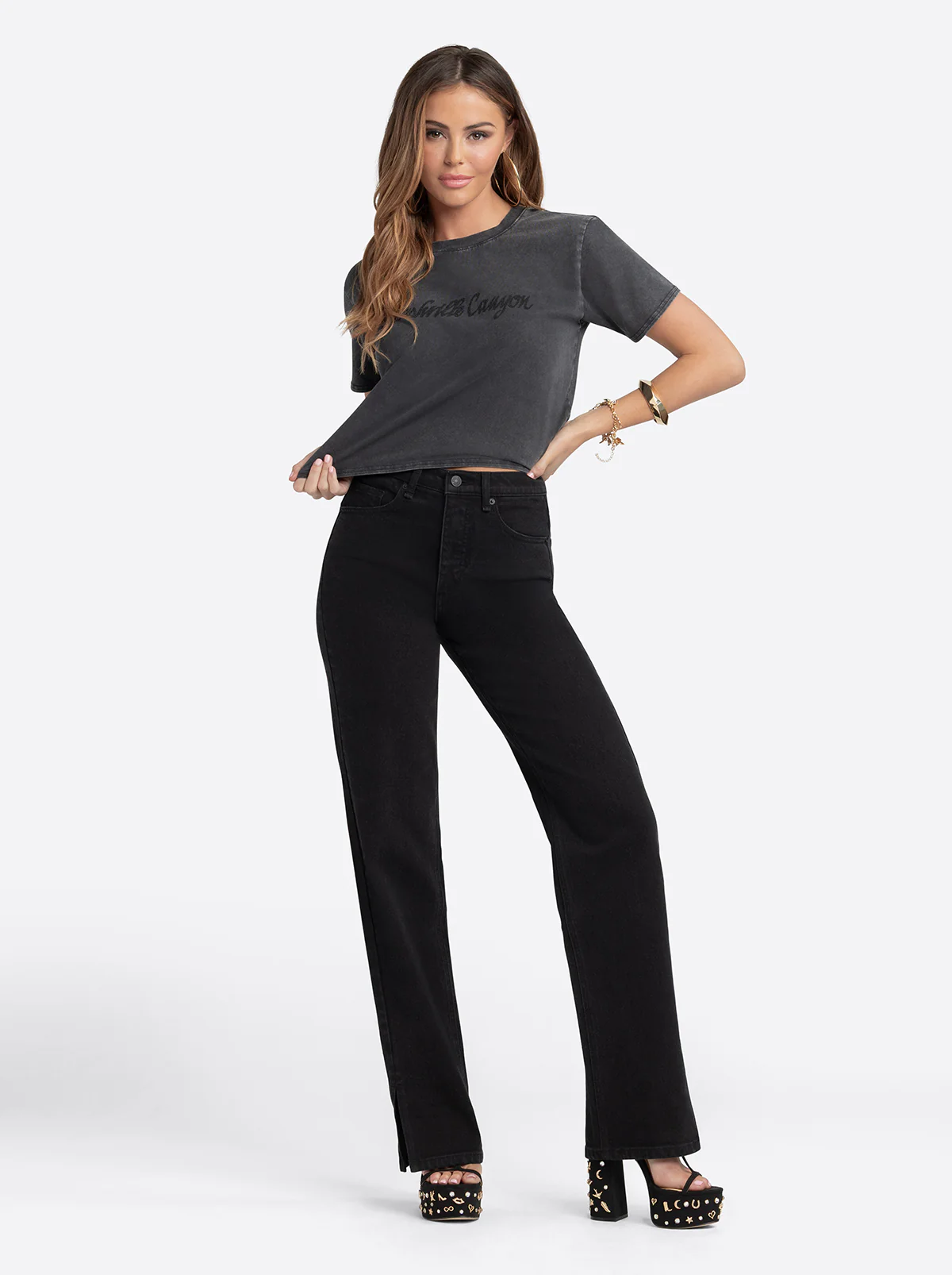 Jessica Simpson 2.0 Joan Stovepipe Jeans in Luminous - Image 5
