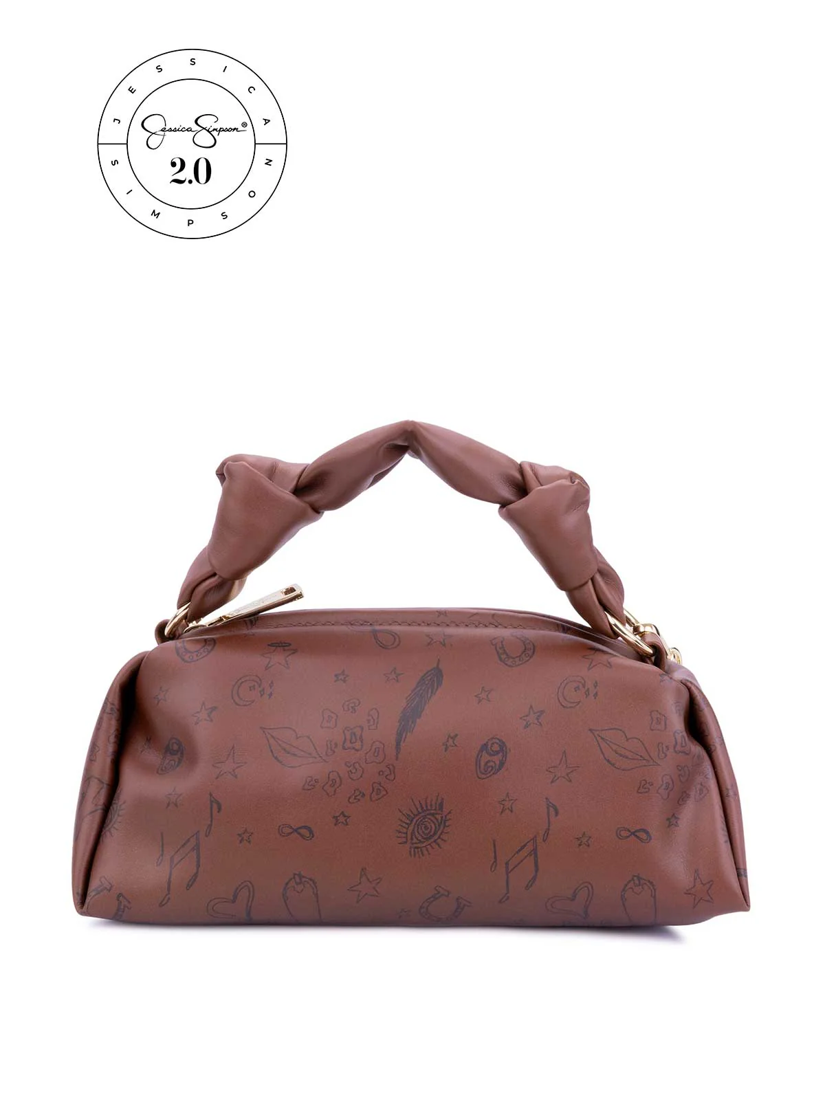 Jessica Simpson 2.0 Mila Shoulder Bag in in Golden Oak