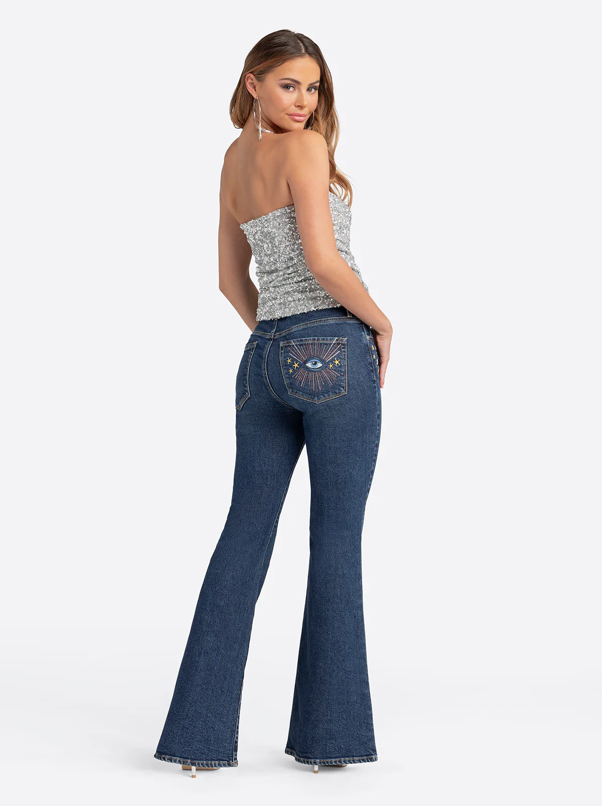 Jessica Simpson 2.0 Stevie Flare Jeans in Milton - Image 5