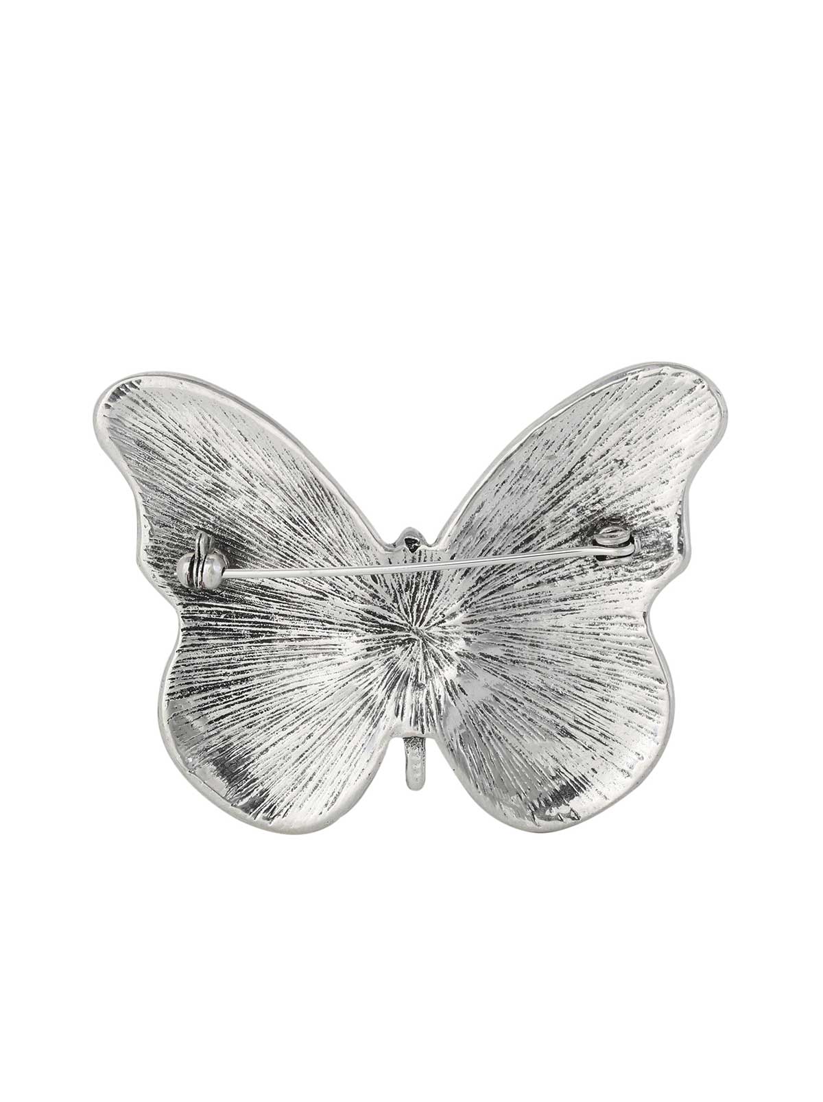 Jessica Simpson 2.0 Butterfly Turquoise Brooch - Image 2