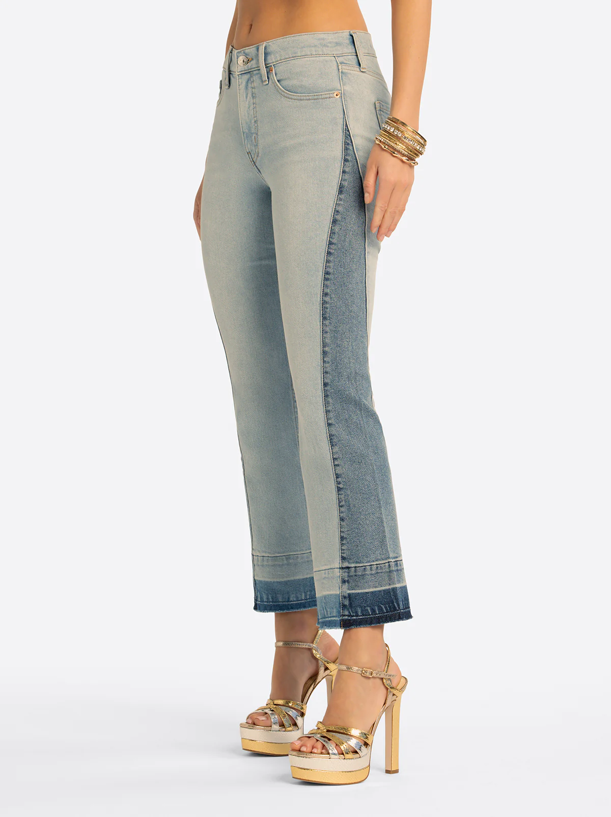 JS Jessica Simpson Plano Ankle Flare Jean in Edgewater - Image 3
