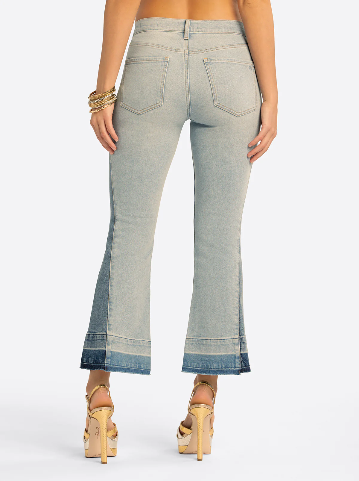 JS Jessica Simpson Plano Ankle Flare Jean in Edgewater - Image 4
