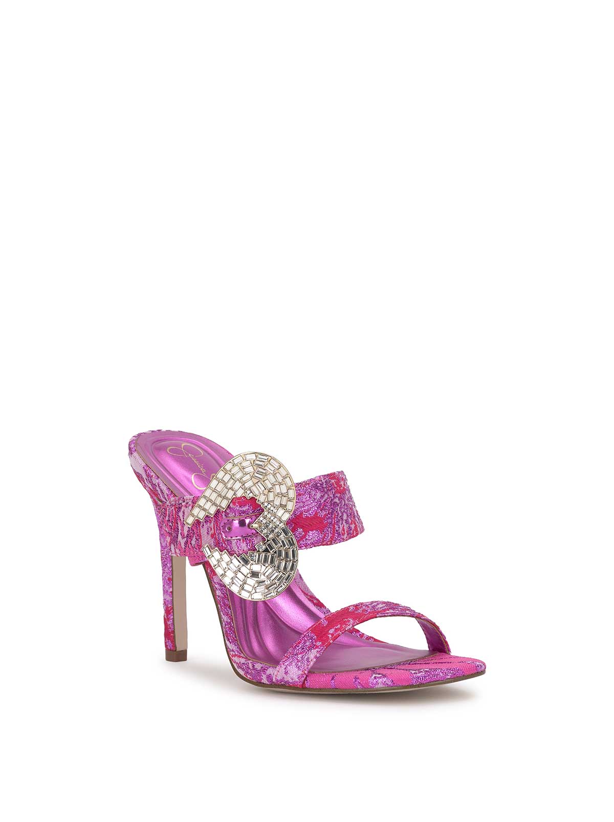 Orrieta High Heel in Pink & Red - Image 4