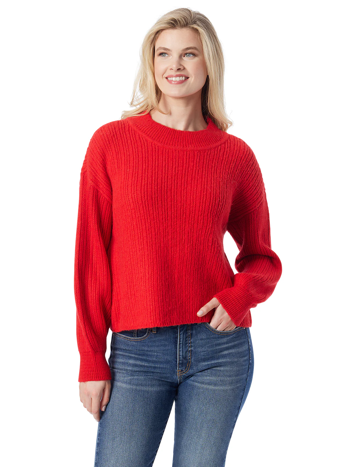 Portia Sweater in Goji Berry - Image 3