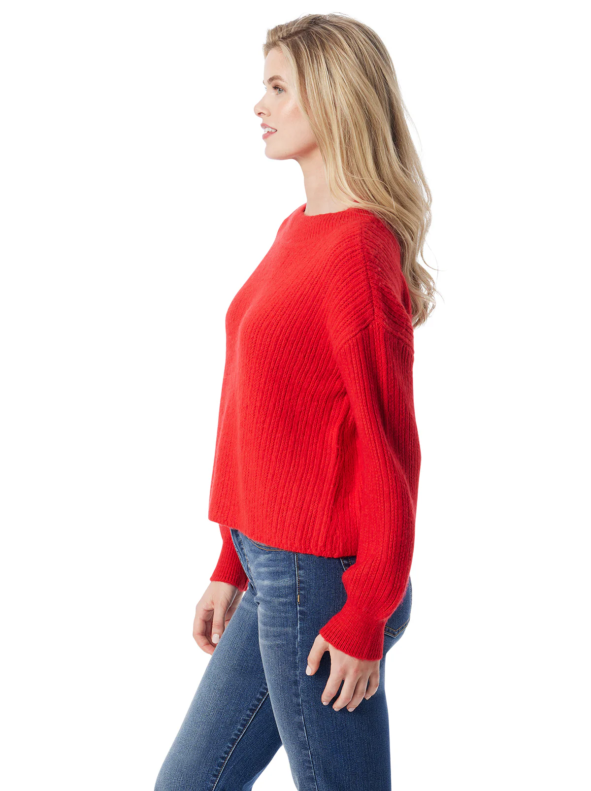 Portia Sweater in Goji Berry - Image 4