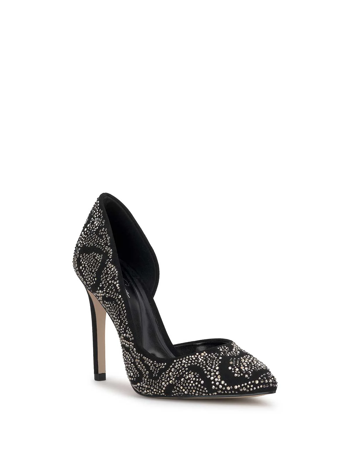 Prizma D'Orsay Pump in Black Leopard Sparkle - Image 4