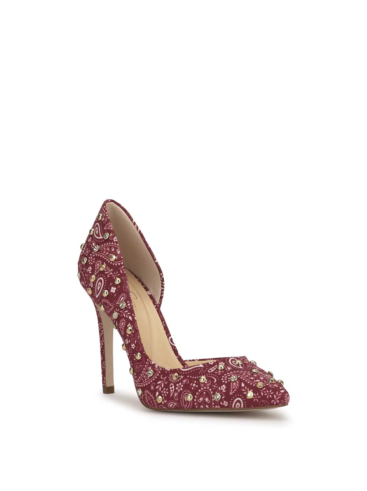 Prizma D'Orsay Pump in Red Bandana - Image 4