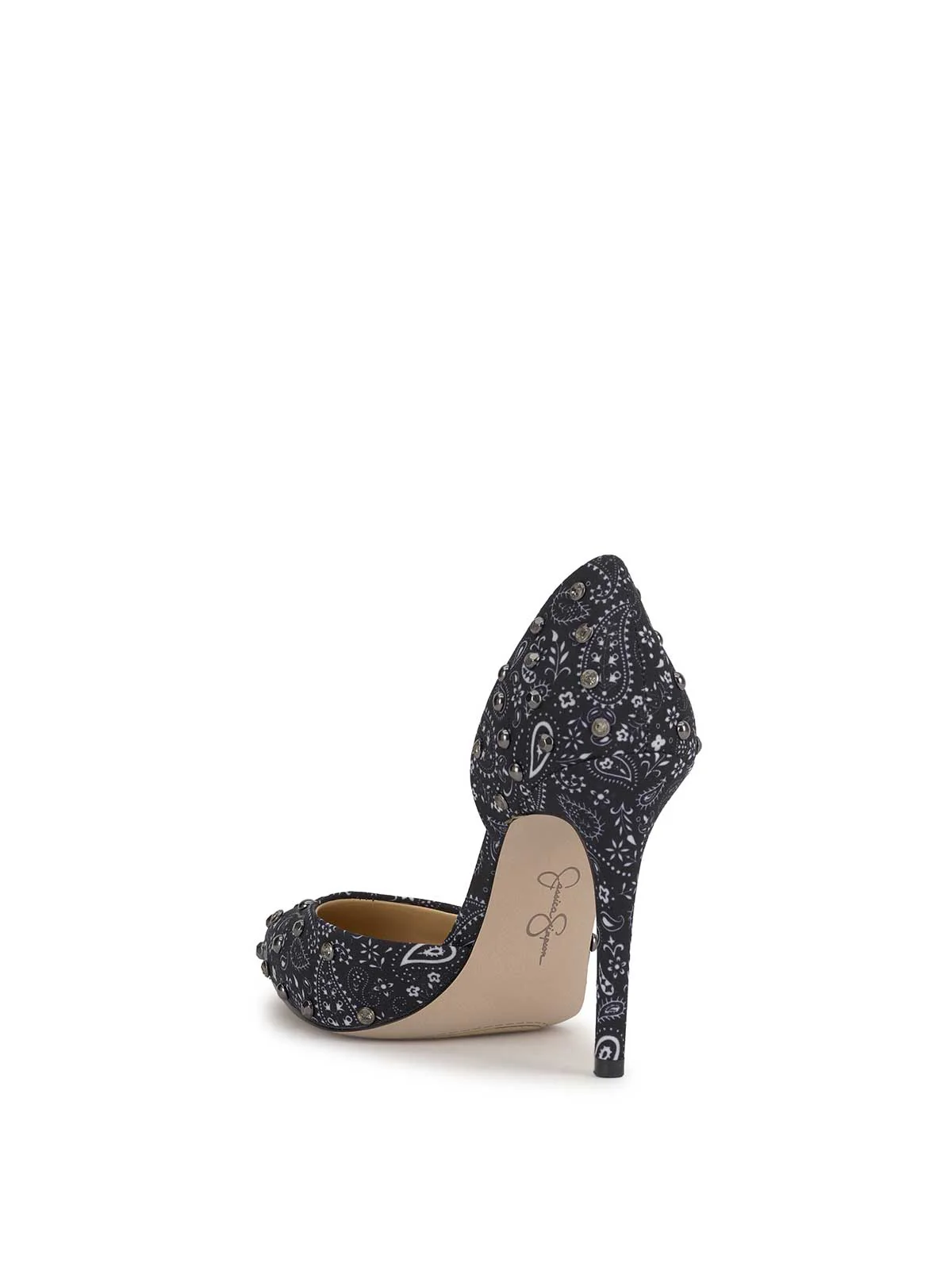 Prizma D'Orsay Pump in Midnight Bandana - Image 3