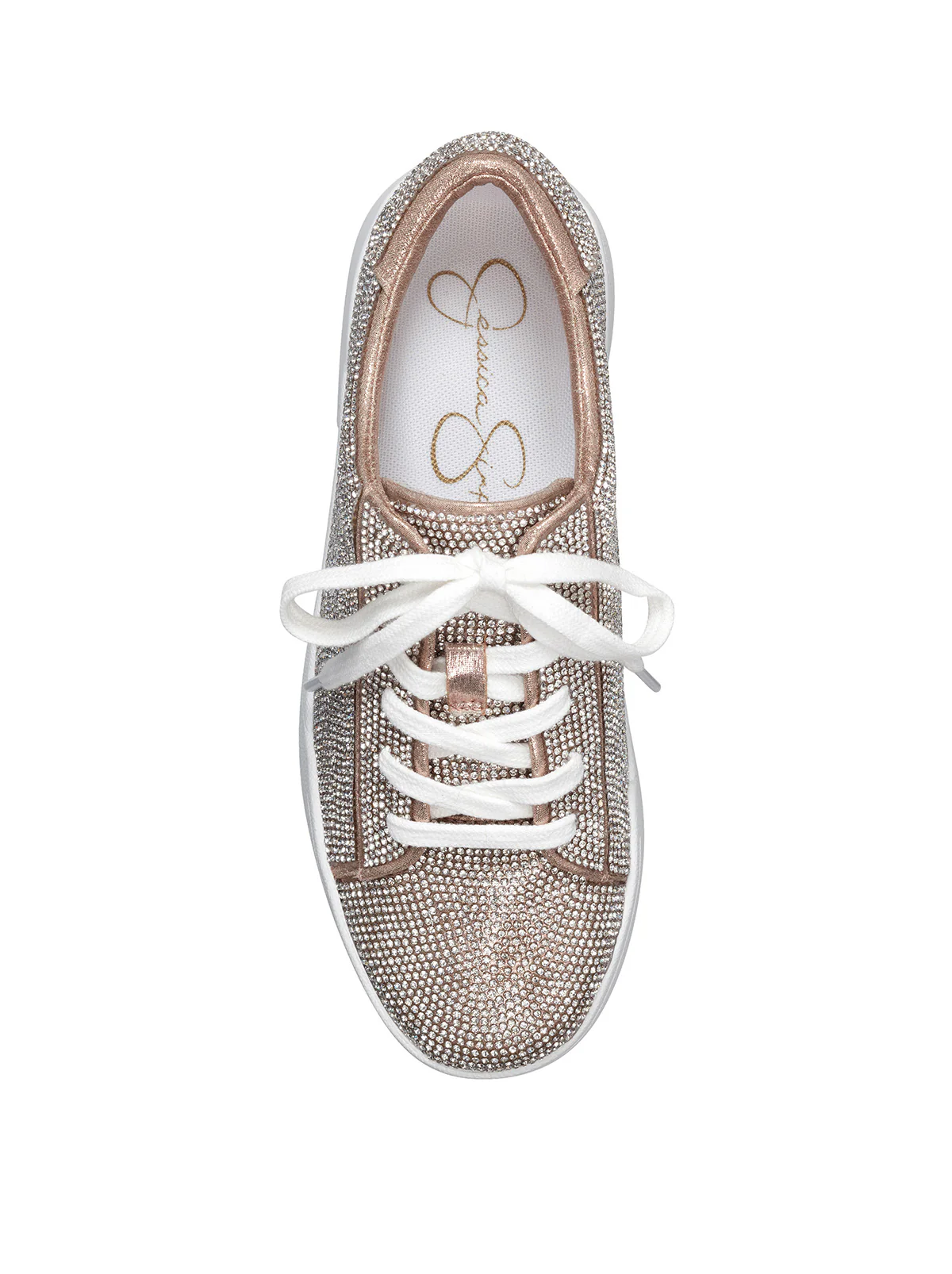 Silesta Casual Sneaker in Champagne Sparkle - Image 6