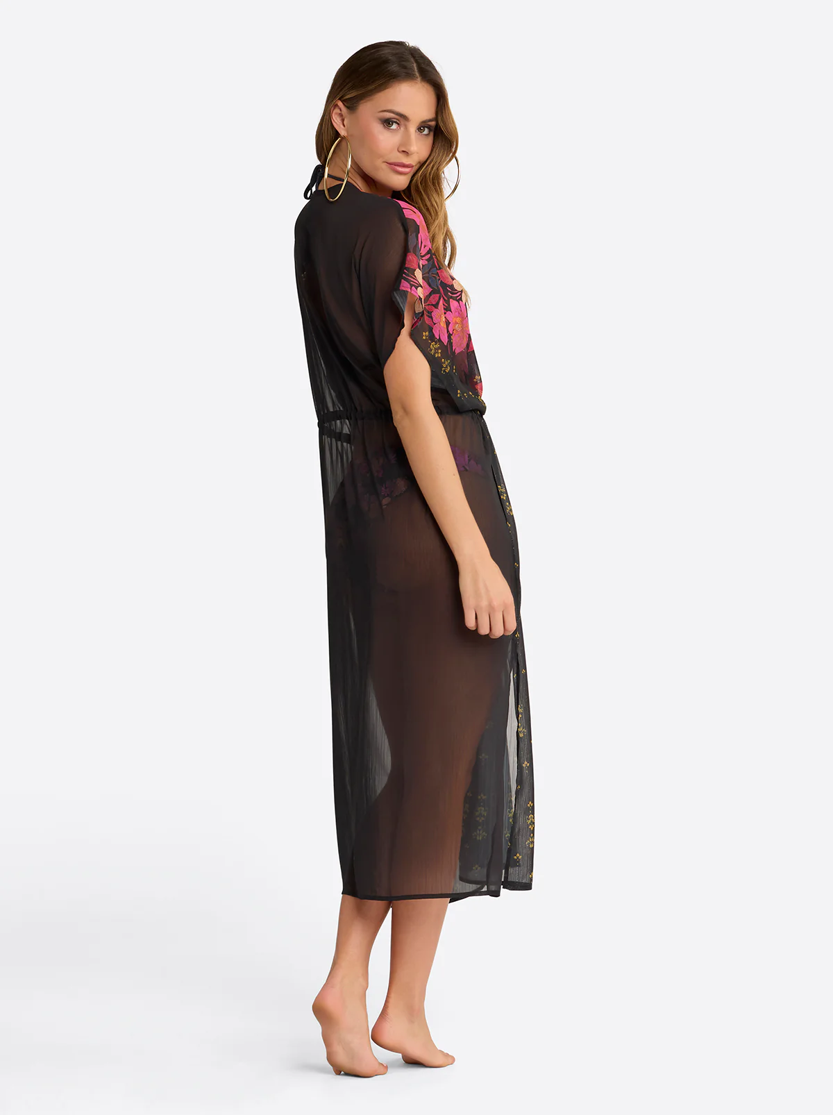 Long Dress Cover Up in Swipe Right - Image 3