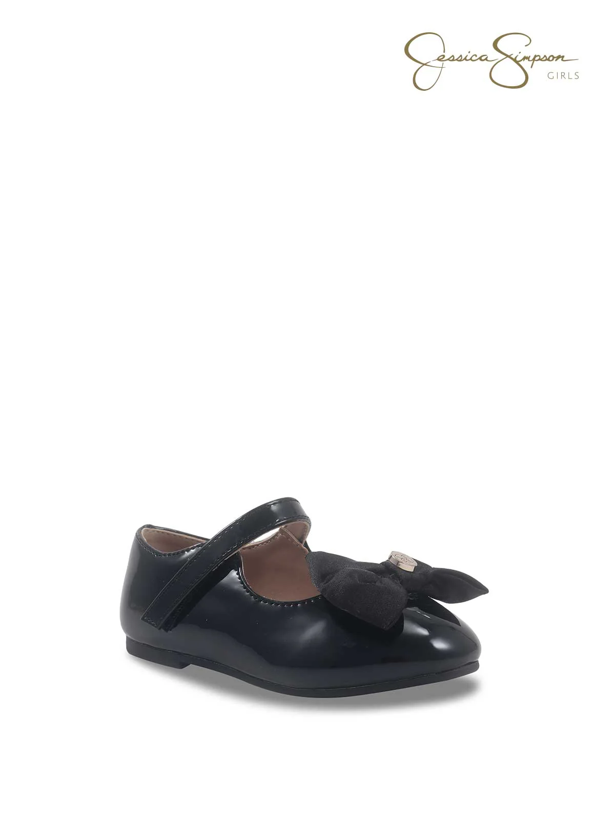 Toddler Amy Big Bow Mary Jane in Black - Image 3