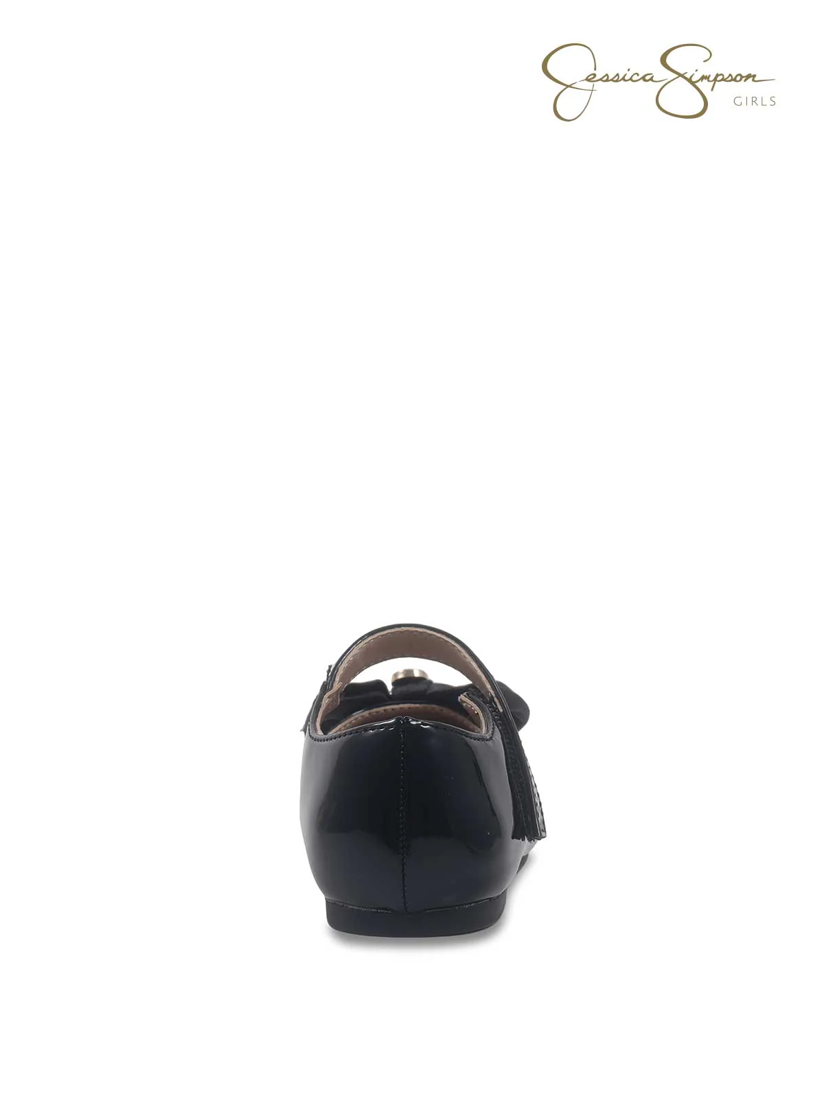 Toddler Amy Big Bow Mary Jane in Black - Image 4