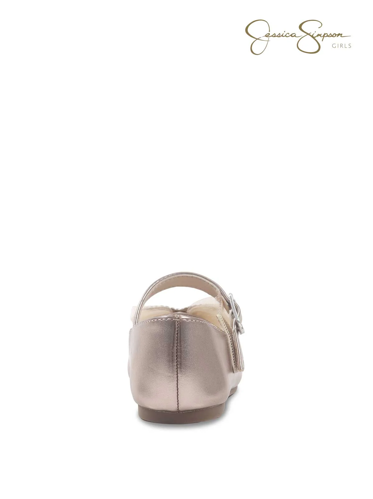 Toddler Amy Bow Ballet Flat in Champagne - Image 5