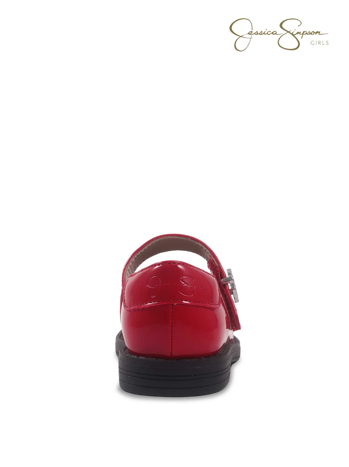 Toddler Evie Anika Mary Jane in Red - Image 3