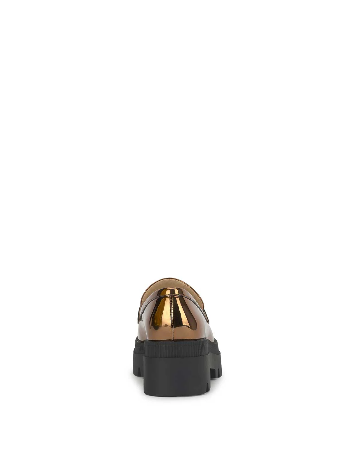 Ullinia Lug Platform Loafer in Bronze - Image 5