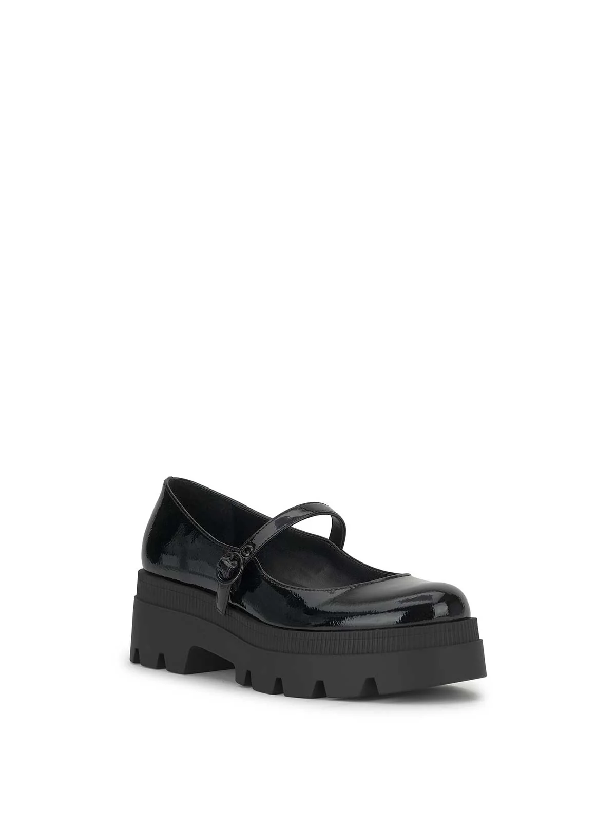 Uvelia Lug Loafer in Black - Image 4