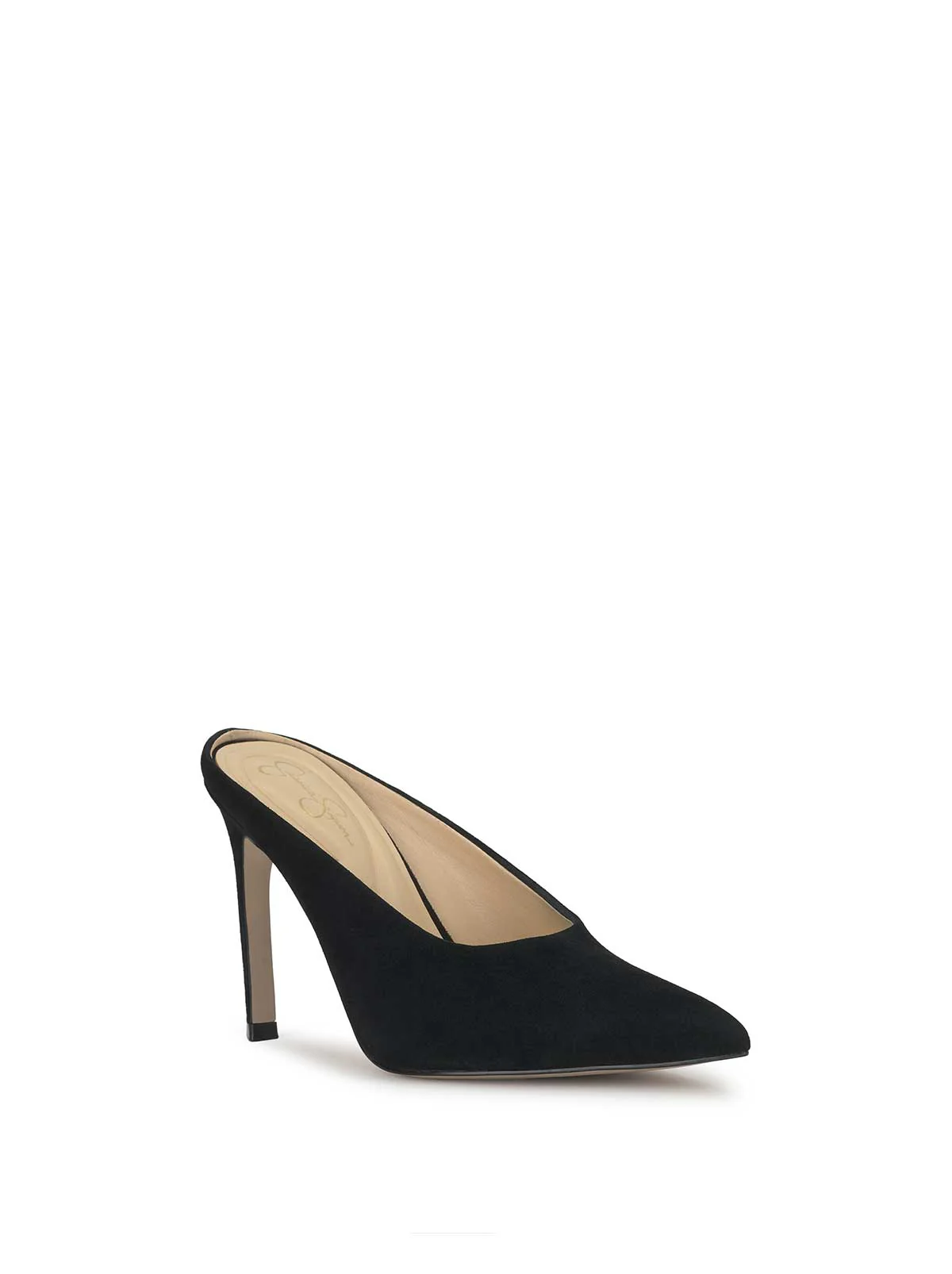 Wilix High Heel Mule in Black - Image 4