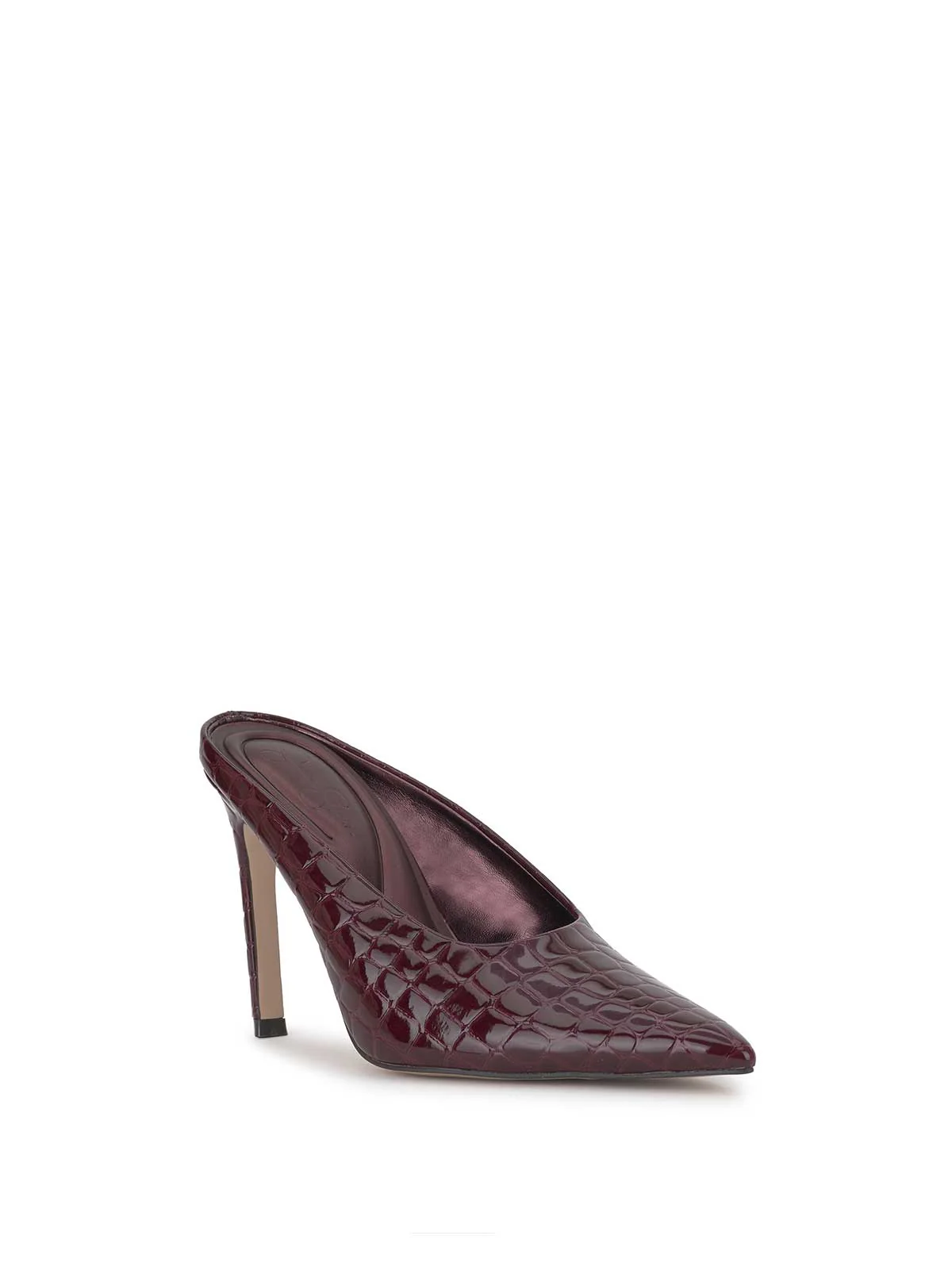 Wilix High Heel in Cherry Mahogany - Image 4