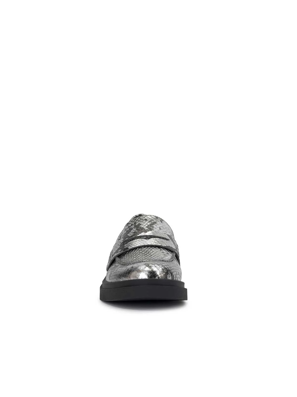 Xuris Loafer in Chrome Snake - Image 3