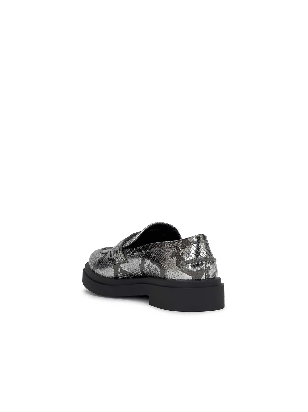 Xuris Loafer in Chrome Snake - Image 4