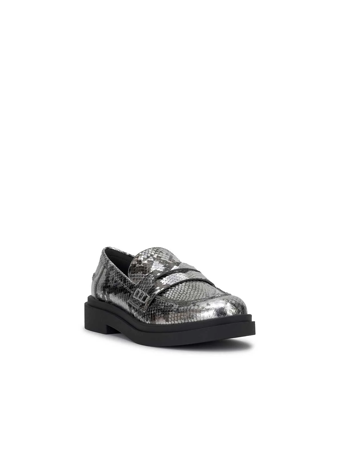 Xuris Loafer in Chrome Snake - Image 5