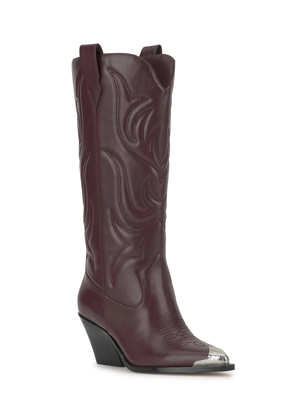 Zuliena Boot in Cherry Mahogany - Image 4